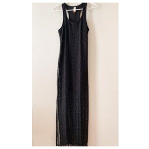 Black Lace Maxi